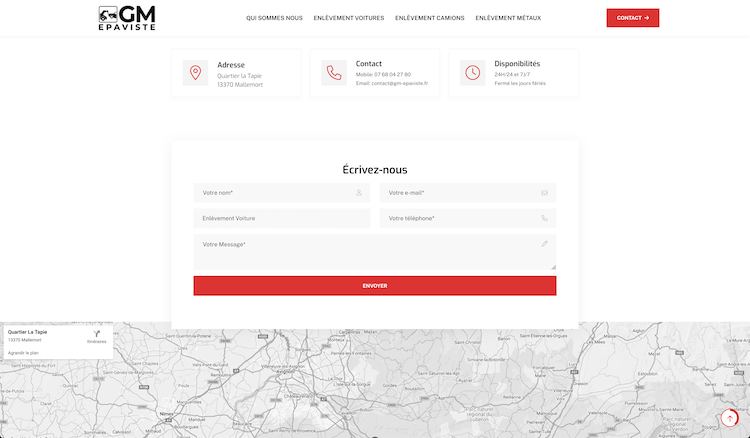 Site GM Epaviste