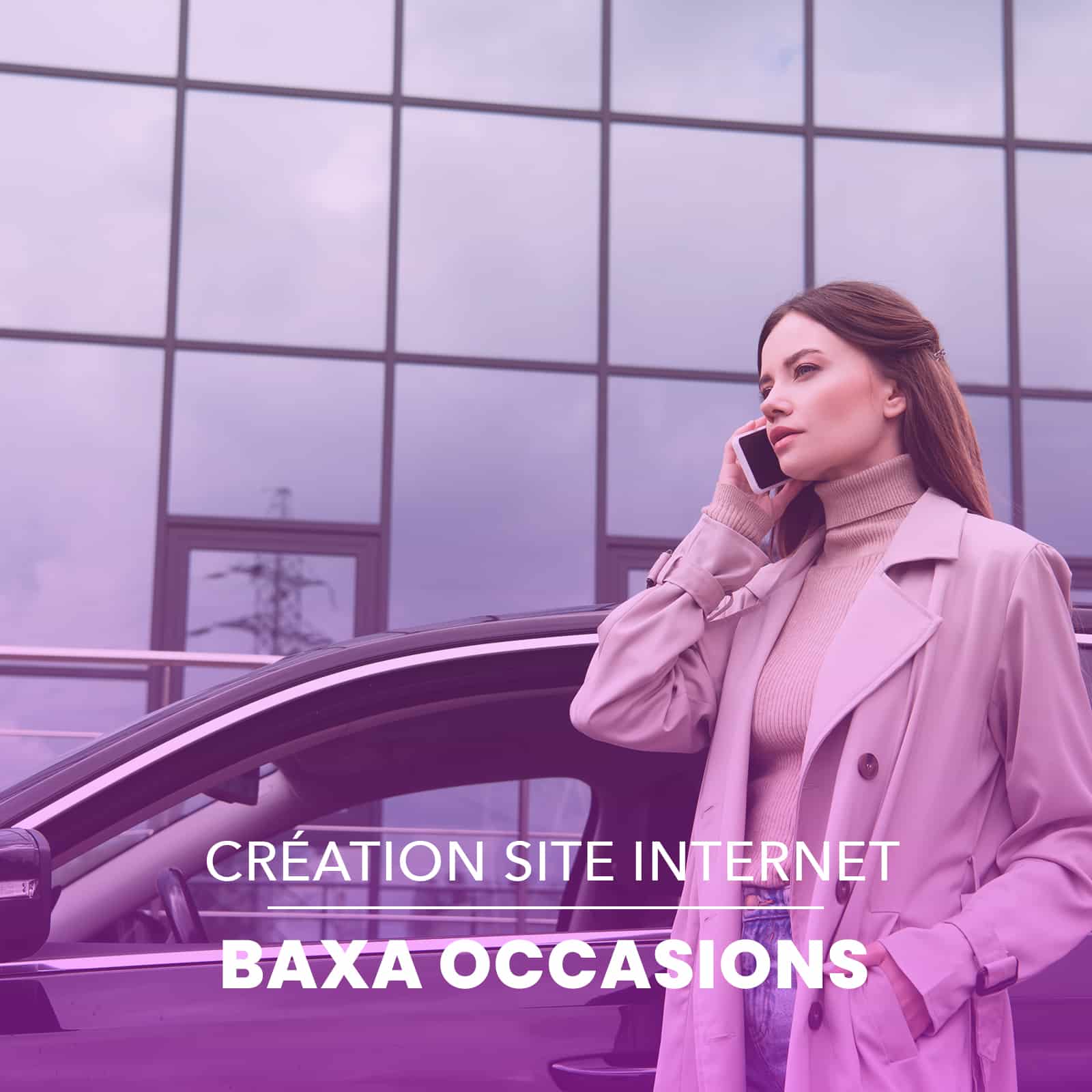 Création du site WordPress BAXA Occasions avec catalogue automobile connecté à Planet VO
