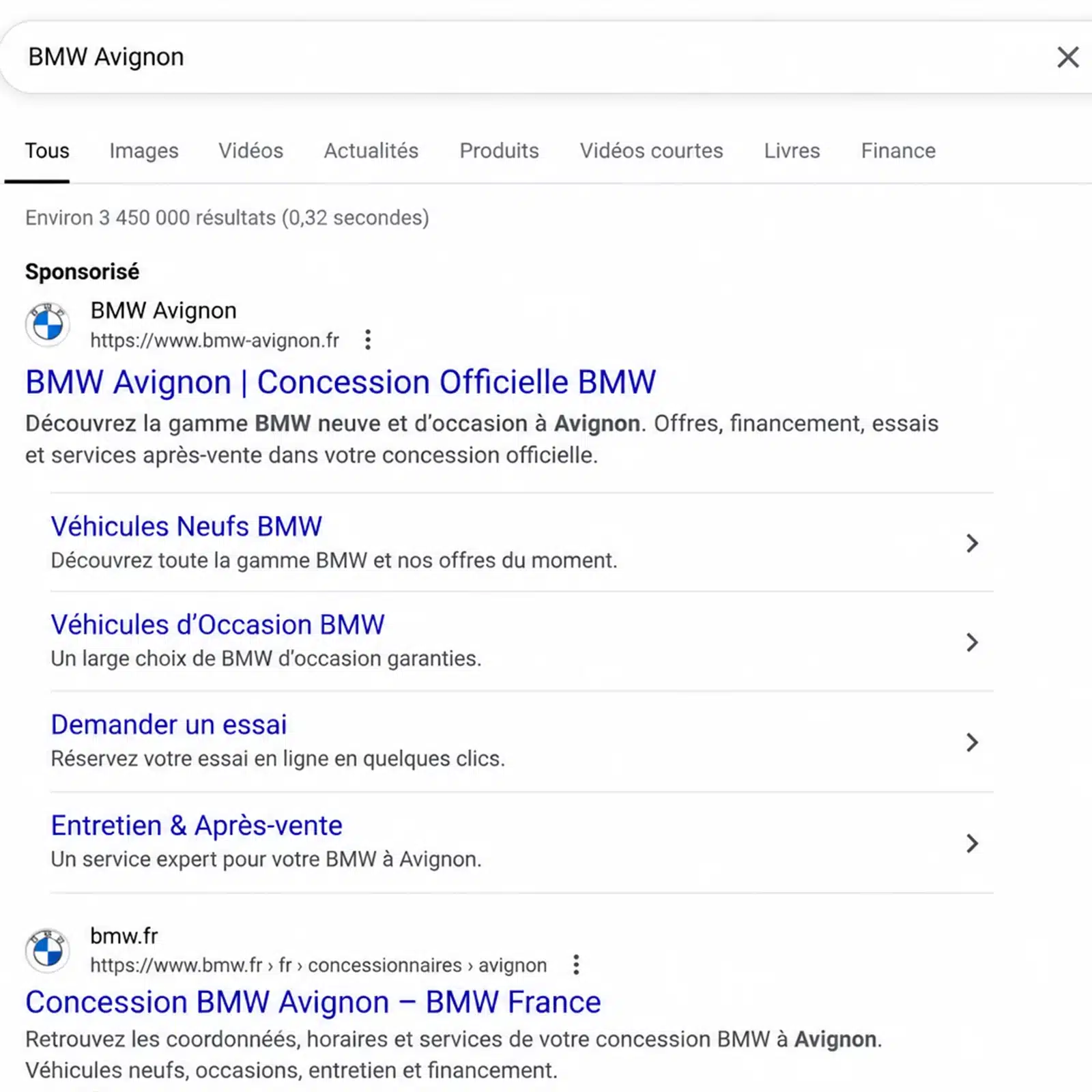 annonce-google-ads-bmw