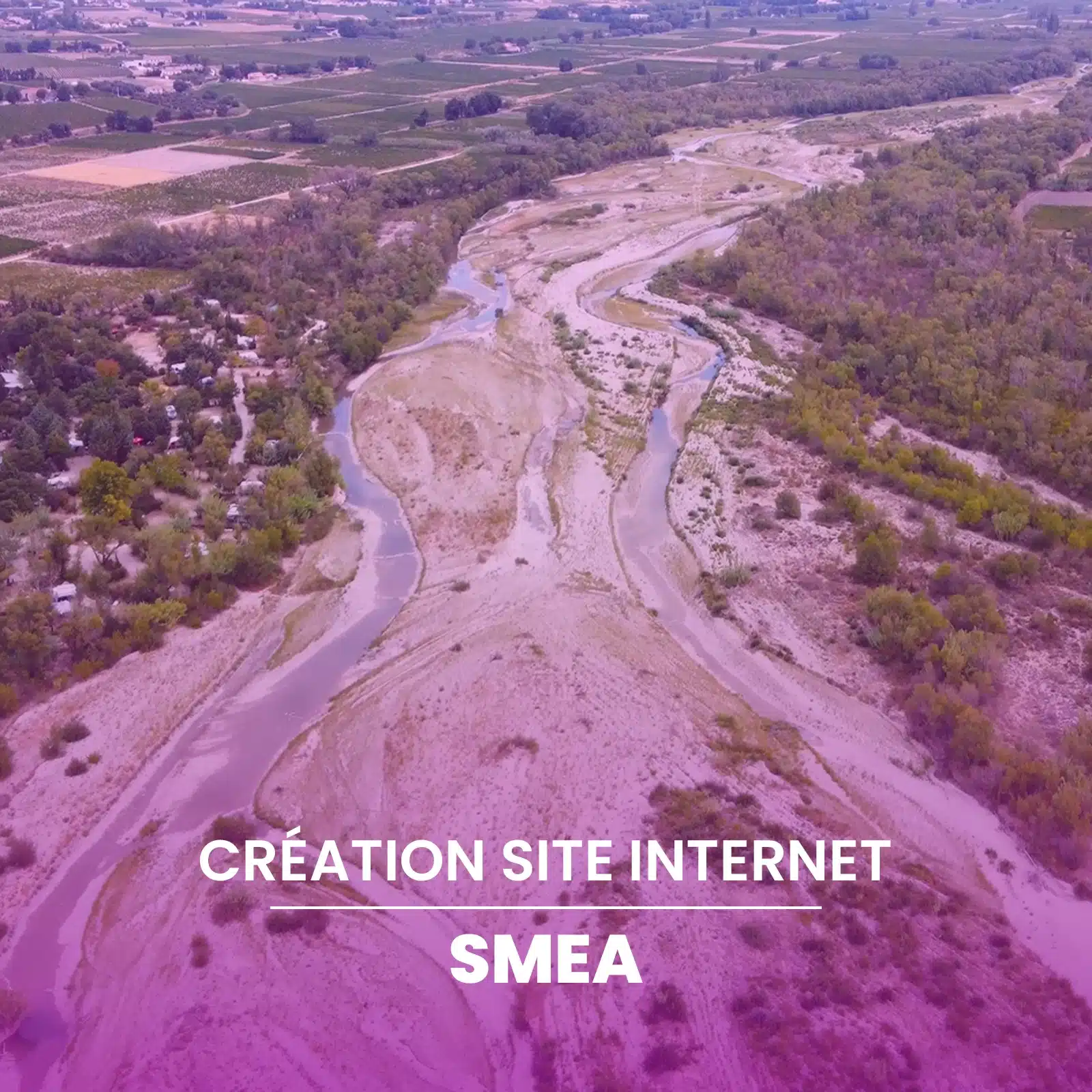Création du site WordPress du Syndicat Mixte d’Eygues en Aygues avec cartographie interactive