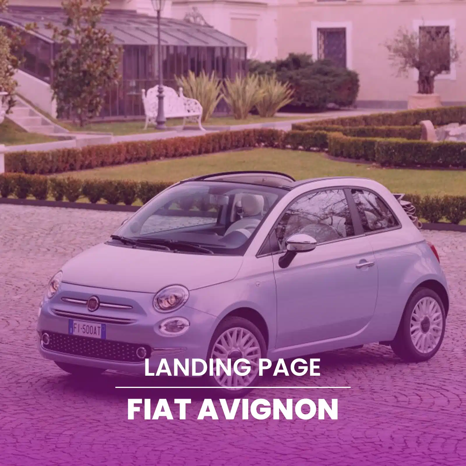 Création d’une landing page WordPress pour Fiat Avignon dédiée aux campagnes Meta Ads