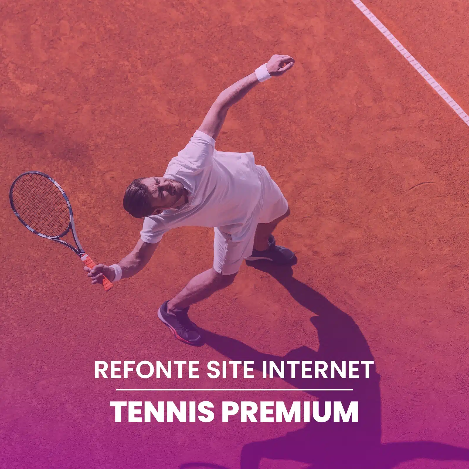 Refonte du site e-commerce PrestaShop Tennis Premium avec modernisation du design et de l’expérience utilisateur