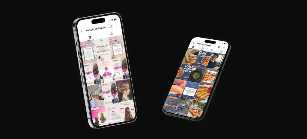 Exemple feed instagram de compte - Agence de communication digitale